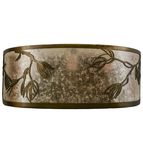 Meyda Tiffany Lone Pine 154441 Bath Vanity Light 20 in. wide - Antique Copper