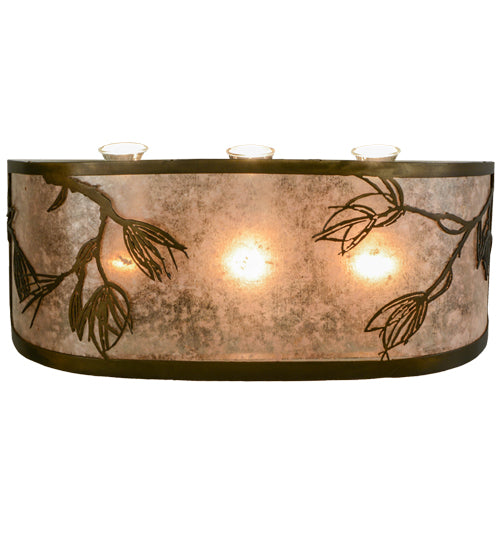 Meyda Tiffany Lone Pine 154441 Bath Vanity Light 20 in. wide - Antique Copper
