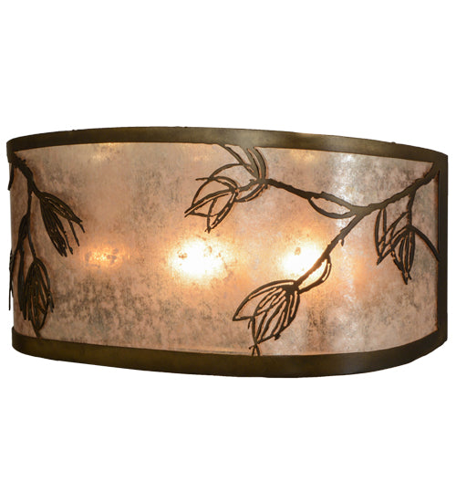 Meyda Tiffany Lone Pine 154441 Bath Vanity Light 20 in. wide - Antique Copper