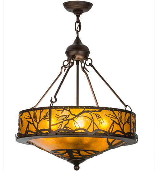 Meyda Tiffany Branches 154443 Pendant Light - Mahogany Bronze