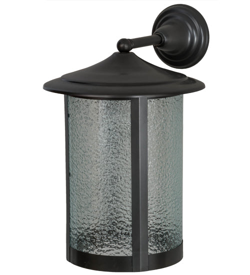 Meyda Tiffany Lighting 154578 Fulton One Light Wall Sconce Outdoor Bronze / Dark