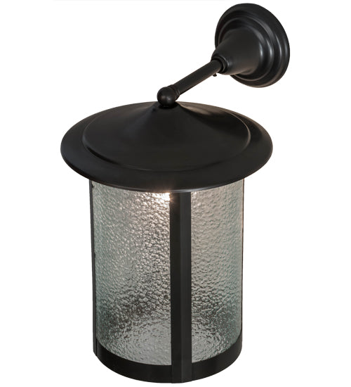 Meyda Tiffany Lighting 154578 Fulton One Light Wall Sconce Outdoor Bronze / Dark