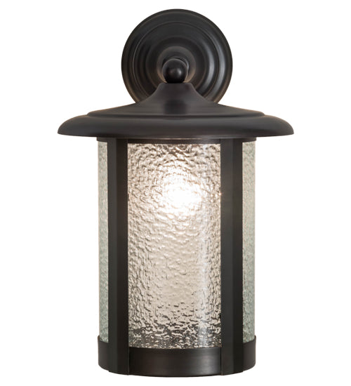 Meyda Tiffany Lighting 154579 Fulton Wall Sconce Outdoor Bronze / Dark