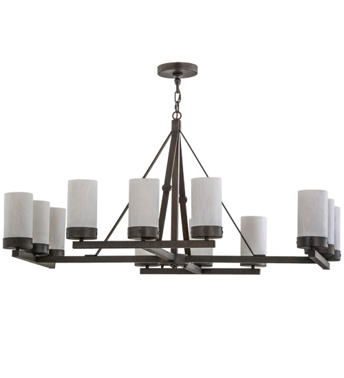 Meyda Tiffany Parker 154636 Chandelier Light - Rust