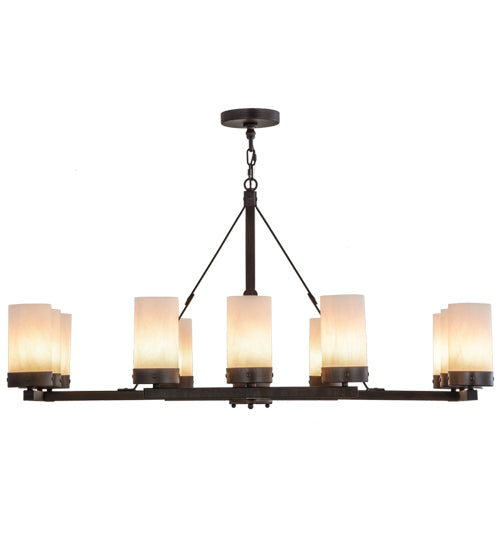 Meyda Tiffany Parker 154636 Chandelier Light - Rust