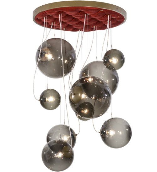 Meyda Tiffany Bola 154828 Pendant Light - Brown Metallic