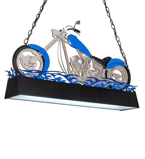 Meyda Tiffany Motorcycle 154966 Pendant Light - Nickel