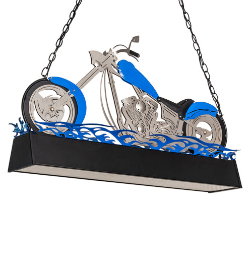 Meyda Tiffany Motorcycle 154966 Pendant Light - Nickel