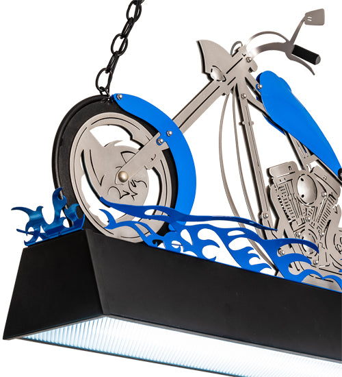 Meyda Tiffany Motorcycle 154966 Pendant Light - Nickel