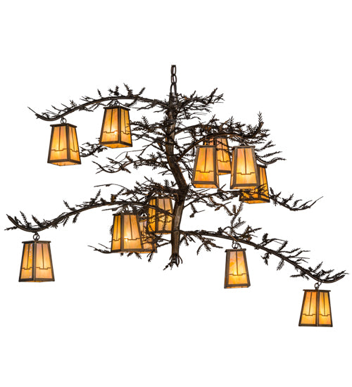 Meyda Tiffany Pine Branch 155019 Chandelier Light - Antique Copper