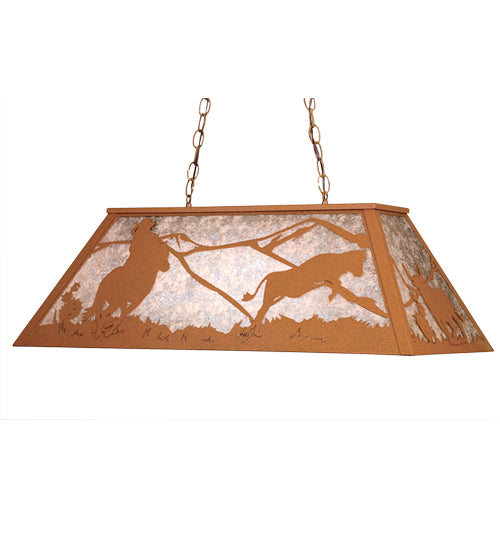 Melissa Cowboy & Steer 15504 Pendant Light - Rust