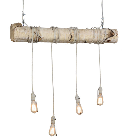 Meyda Tiffany Hounds Tooth 155182 Pendant Light - Natural Wood