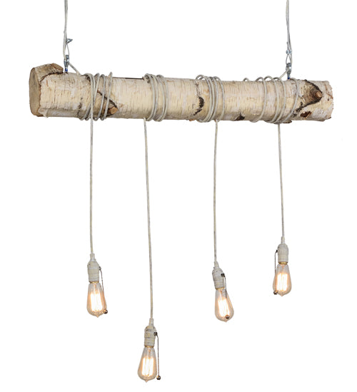 Meyda Tiffany Hounds Tooth 155182 Pendant Light - Natural Wood