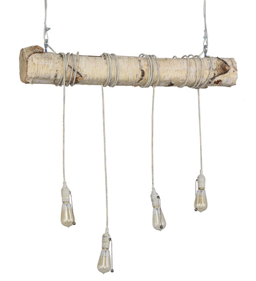 Meyda Tiffany Hounds Tooth 155182 Pendant Light - Natural Wood