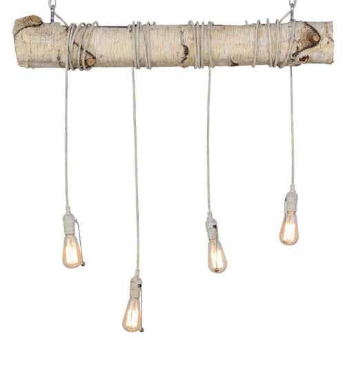 Meyda Tiffany Hounds Tooth 155182 Pendant Light - Natural Wood