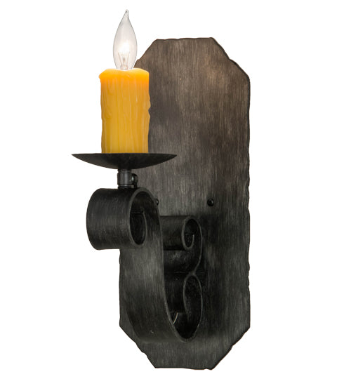 Meyda Tiffany Renzo 155248 Wall Light - Antique Iron Gate