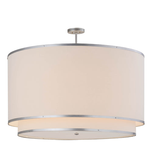 Meyda Tiffany Cilindro 155609 Chandelier Light - Nickel