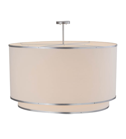 Meyda Tiffany Cilindro 155609 Chandelier Light - Nickel