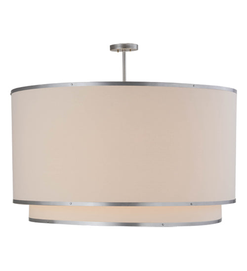 Meyda Tiffany Cilindro 155609 Chandelier Light - Nickel