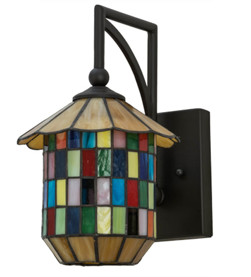 Meyda Tiffany Meyer Lantern 155874 Wall Light - Oil Rubbed Bronze