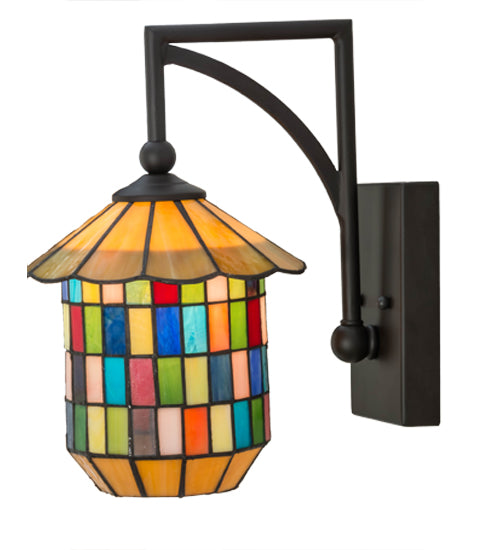 Meyda Tiffany Meyer Lantern 155874 Wall Light - Oil Rubbed Bronze