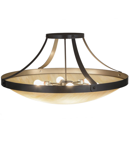 Meyda Tiffany Urban 155899 Ceiling Light - Timeless Bronze