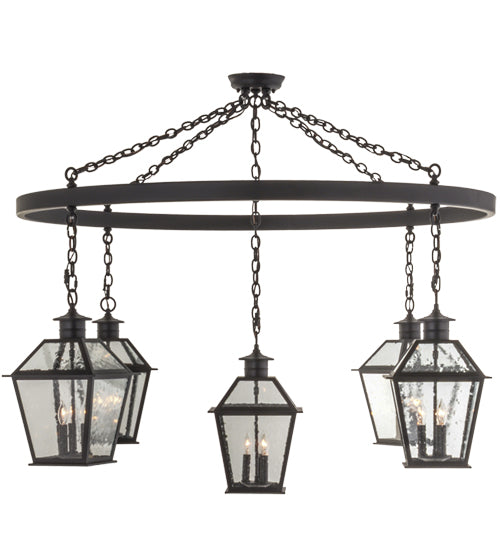 Meyda Tiffany Coach 155989 Chandelier Light - Steel