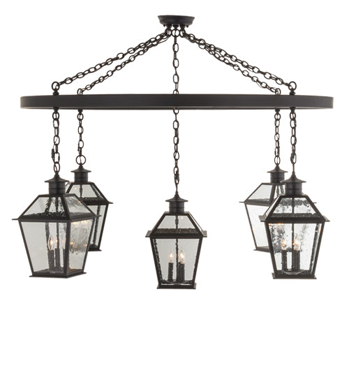 Meyda Tiffany Coach 155989 Chandelier Light - Steel