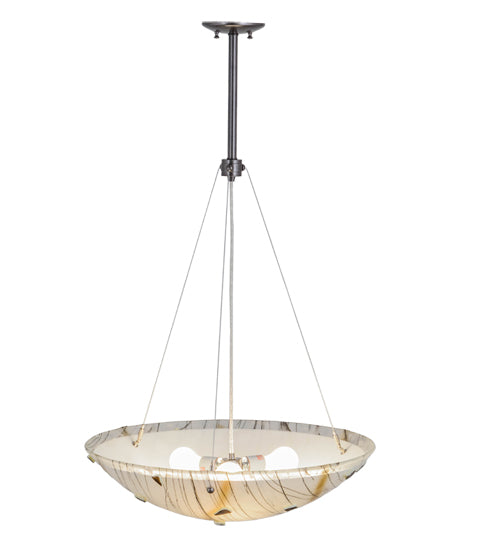 Meyda Tiffany Metro Fusion 156008 Pendant Light - Cosmic Silver Vein