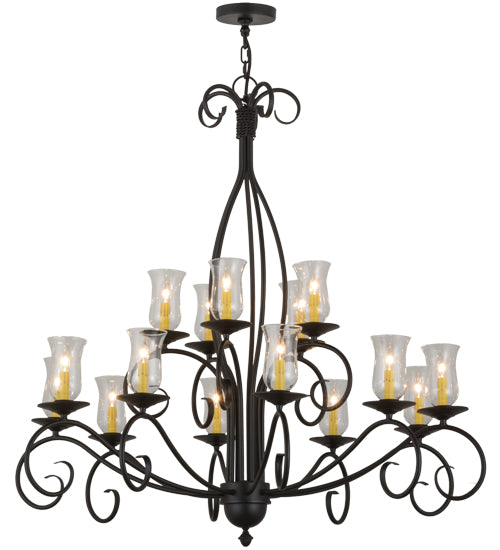 Meyda Tiffany Sienna 156193 Chandelier Light - Bronze