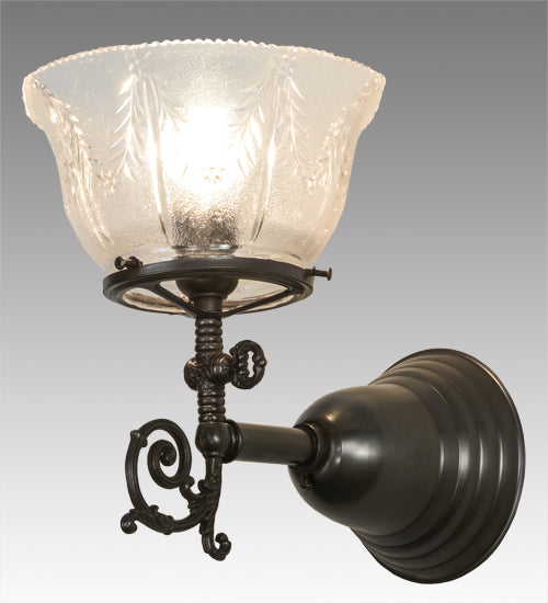 Meyda Tiffany Revival 156228 Wall Light - Craftsman Brown