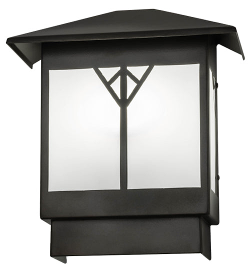 Meyda Tiffany Lighting 156314 Cumberland Led Wall Sconce Outdoor Bronze / Dark