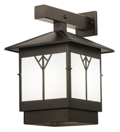 Meyda Tiffany Lighting 156321 Cumberland Led Wall Sconce Outdoor Bronze / Dark
