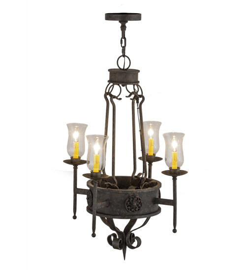 Meyda Tiffany Lorenzo 156470 Chandelier Light - Polished Nickel