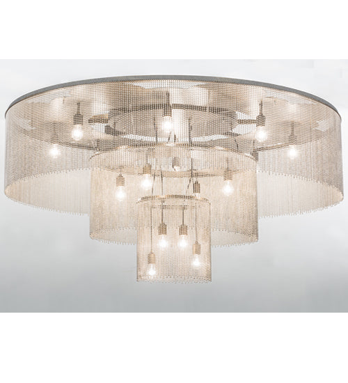 Meyda Tiffany Niagara 156476 Ceiling Light - Nickel,Chrome