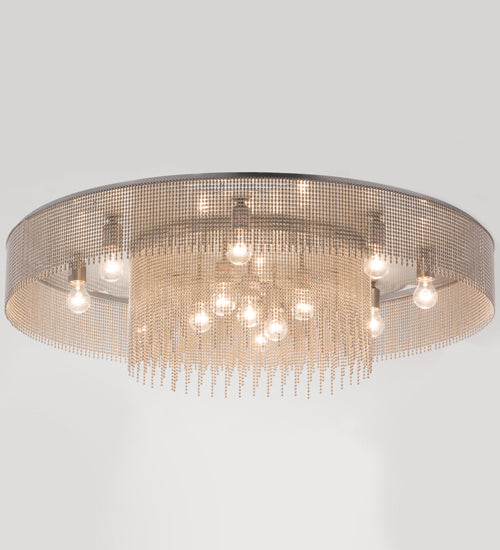 Meyda Tiffany Ball Chain 156521 Ceiling Light - Nickel,Chrome