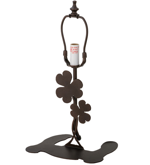 Meyda Tiffany Lighting 156586 Shamrock One Light Accent Lamp Lamp Bronze / Dark