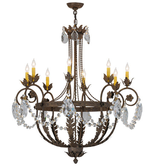 Meyda Tiffany Antonia 156609 Chandelier Light - Antique