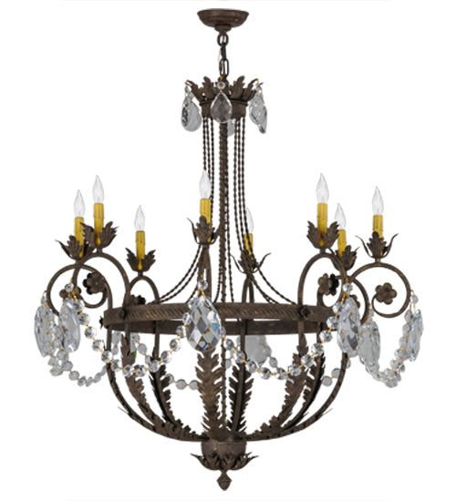Meyda Tiffany Antonia 156609 Chandelier Light - Antique