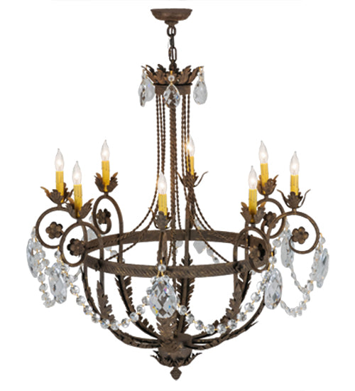 Meyda Tiffany Antonia 156609 Chandelier Light - Antique