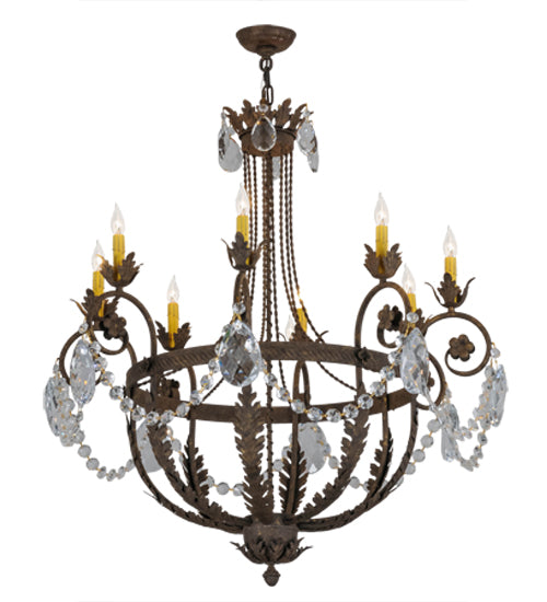 Meyda Tiffany Antonia 156609 Chandelier Light - Antique