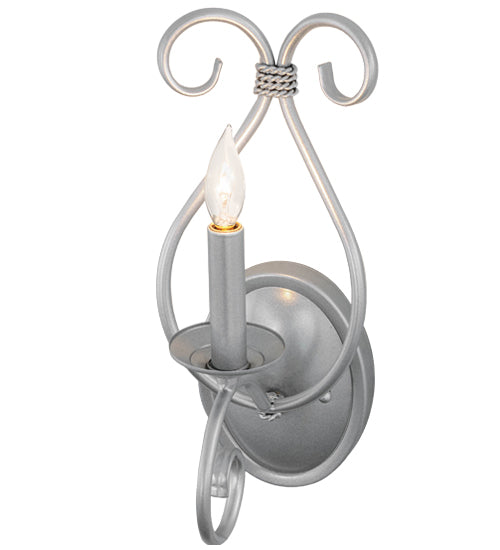 Meyda Tiffany Olivia 156754 Wall Light - Pewter