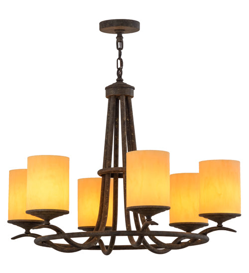 Meyda Tiffany Octavia 156964 Chandelier Light - Antique