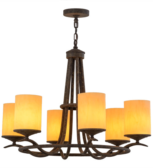 Meyda Tiffany Octavia 156964 Chandelier Light - Antique