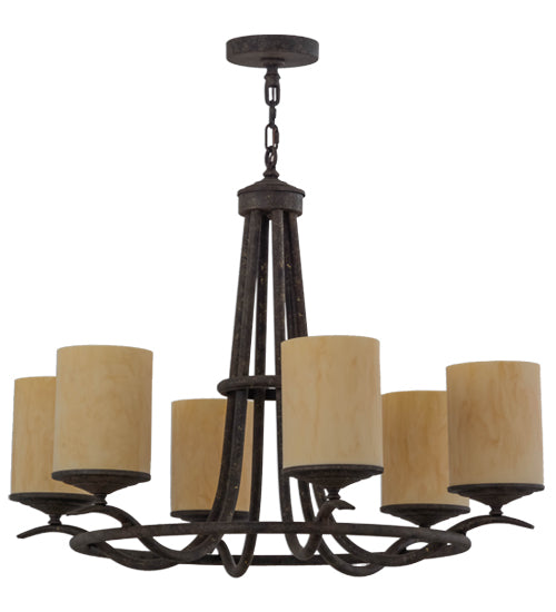 Meyda Tiffany Octavia 156964 Chandelier Light - Antique