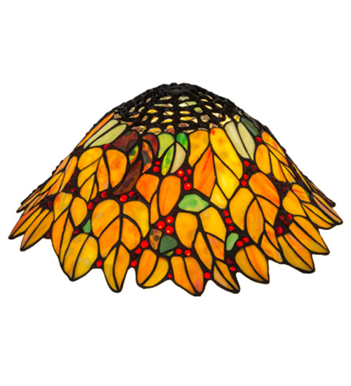 Meyda Tiffany Lighting 157249 Follaje Shade Lamp Shade Multicolored