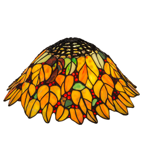 Meyda Tiffany Lighting 157249 Follaje Shade Lamp Shade Multicolored
