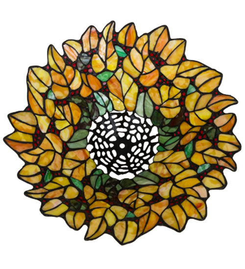 Meyda Tiffany Lighting 157249 Follaje Shade Lamp Shade Multicolored