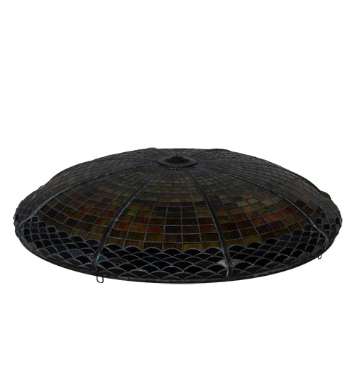 Meyda Tiffany Lighting 15727 Acorn Shade Lamp Shade Bronze / Dark