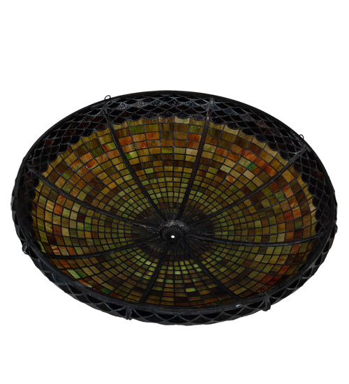 Meyda Tiffany Lighting 15727 Acorn Shade Lamp Shade Bronze / Dark